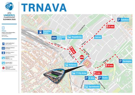 Mapa zimného štadióna Trnava