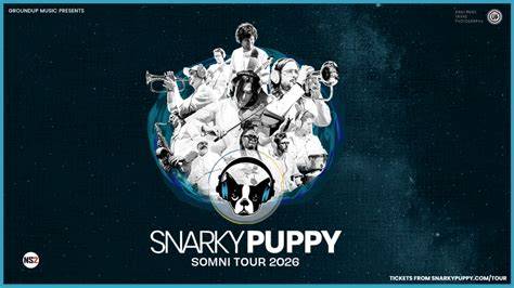 Infografika: Rodokmeň Snarky Puppy a významné albumy