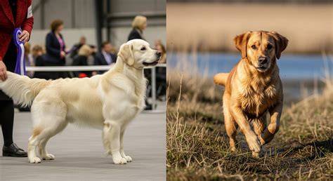 Porovnanie výcviku: Show vs. Field Labrador
