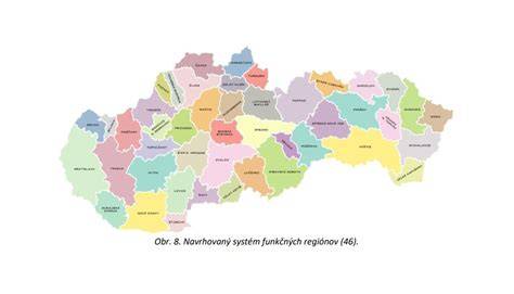 Mapa regiónov s registrovanými chovateľskými stanicami na Slovensku