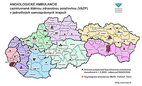 Mapa veterinárnych ambulancií