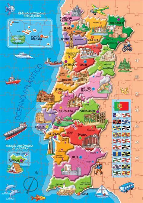 Mapa: Conqueiros, stredné Portugalsko