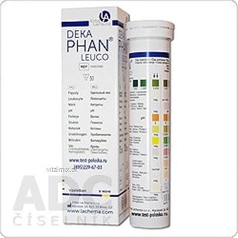 Testovací prúžok na analýzu moču