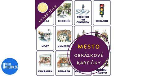 Mapa miesta dejových udalostí - vidiek a mesto