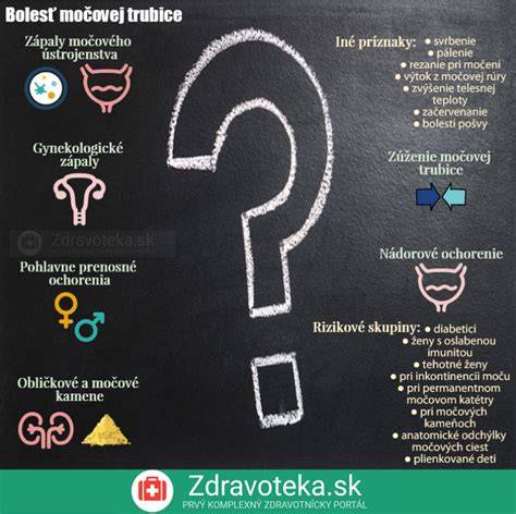 Vizualizácia oblasti močovej trubice a možných chirurgických zákrokov
