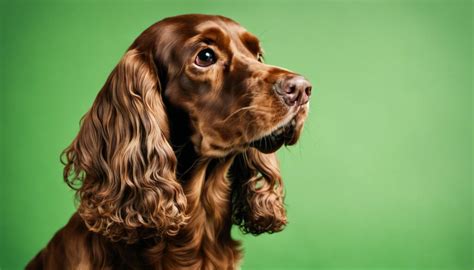 Ilustrácia psa plemena kokeršpaniel pri práci