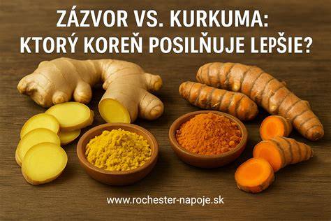 koreň zázvoru a kandizovaný zázvor