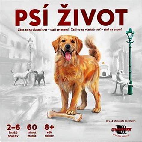 Infografika: Stručný prehľad pravidiel hry Psí život a zoznam komponentov