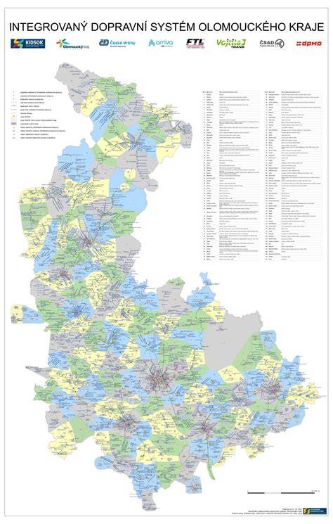 Mapa príkladných psích zón v regiónoch SR a vyznačené pravidlá pohybu psov