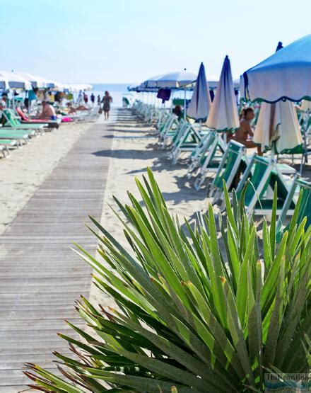 Mapa lokality Milano Marittima a blízkosti pláže