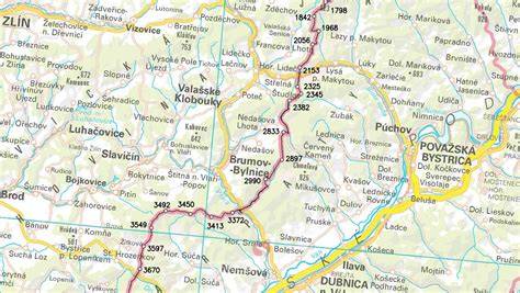 Mapa porovnania hodností medzi Slovenskou republikou, Poľskom a Českou republikou