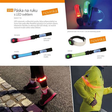 LED vodítko a reflexné prvky na vodítku