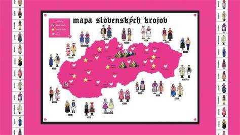 Infografika: Rozdelenie klasických regionálnych krojov a ich hlavné prvky