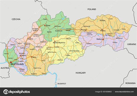 Mapa Slovenska s vyznačenými priemernými zimnými teplotami