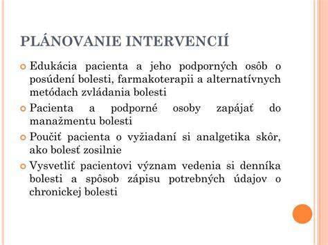 Diagrama pooperačnej starostlivosti po gastropexii