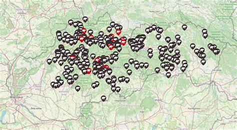 Mapa rozšírenia kliešťov a boreliózy