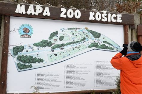 Mapa Košickej ZOO