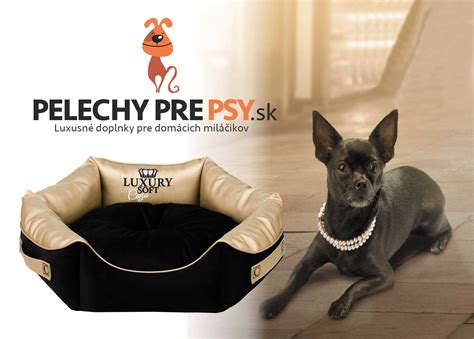 Pohodlné pelechy pre psov - vizuálna ukážka vzoru a veľkostí