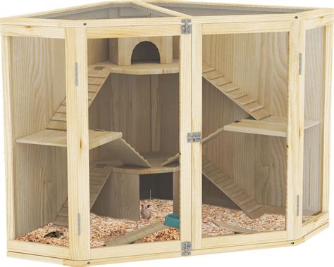 priestranné terárium pre škrečka