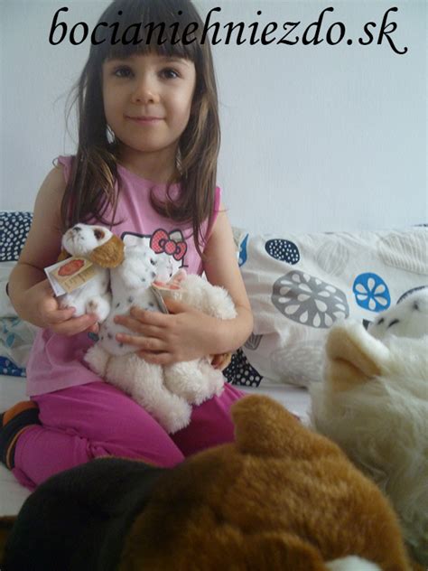 Porovnanie rozmerov rôznych plyšových psíkov