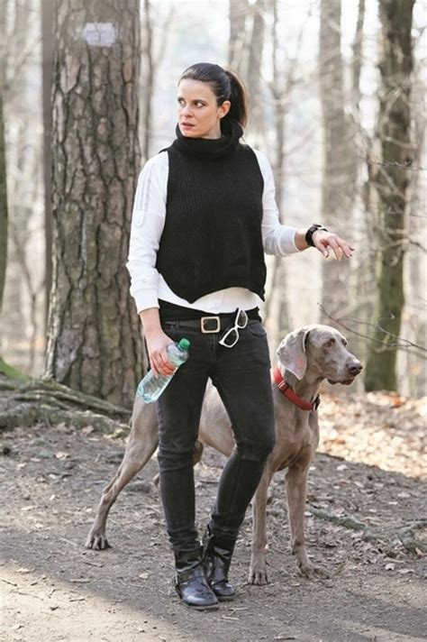 Zuzana Fialová s jej psom