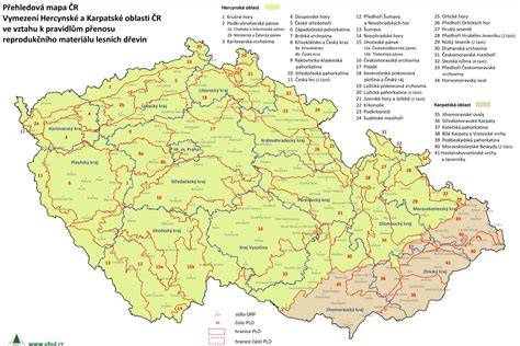 Mapa oblastí s vybranými miestami pohotovostných veterinárnych služieb